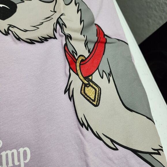 H&M Girls Disney 101 Dalmatians & Lady & the Tramp Long Sleeve 2 Shirt Set NEW - Picture 10 of 13